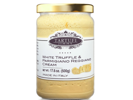 [Best Before: 01 08 27] Jimmy Tartufi Parmigiano Reggiano and White Truffle Cream, 17.6 oz Sale