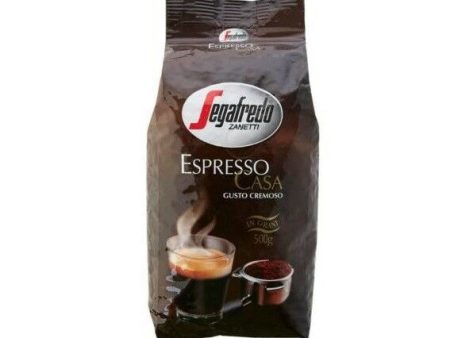 Segafredo Espresso Casa Whole Bean Coffee, 17.6 oz (500 g) For Discount