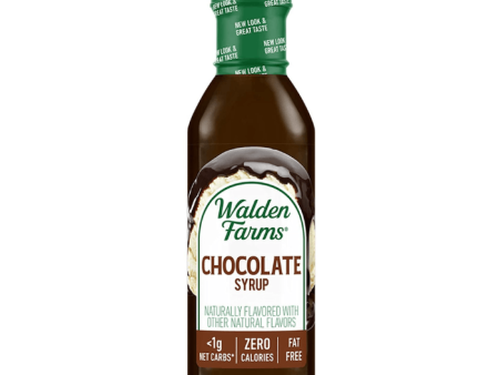 [Best Before: 02 15 25] Walden Farms Chocolate Syrup, 12 oz Online Hot Sale