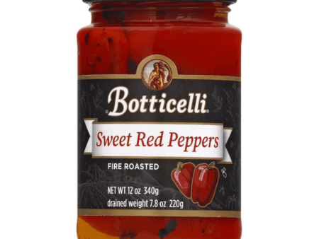 [Best Before: 03 30 26] Botticelli Fire Roasted Sweet Red Pepper, 12 oz Online now