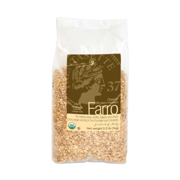 Trentasette Organic Semi Pearled Farro, 2.2 Lbs Fashion