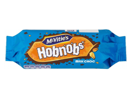 [Best Before: 01 18 25] McVities Hob Nob Milk Chocolate Cookies, 9.2 oz Supply