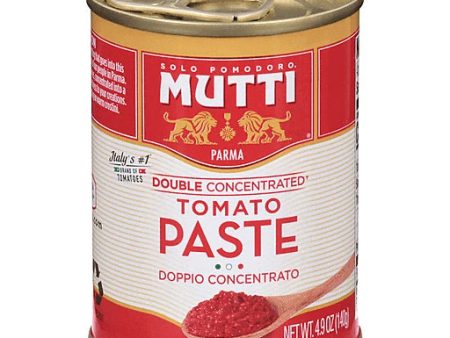 Mutti Double Concentrated Tomato Paste, 4.9 oz Can For Sale