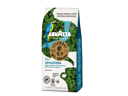 Lavazza ¡Tierra! Organic for Amazonia Ground Coffee, 1.75 oz (50g) Cheap