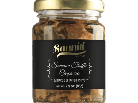 [Best Before: 04 07 25] Sanniti Summer Truffle Carpaccio, 2.9 oz Online Sale