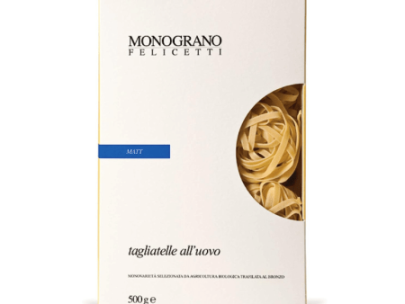 [Best Before: 03 31 25] Monograno Felicetti Matt Tagliatelle Pasta, 17.6 oz Discount