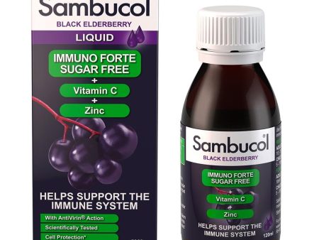 Sambucol Immuno Forte Sugar Free Formula, 120ml Online Hot Sale