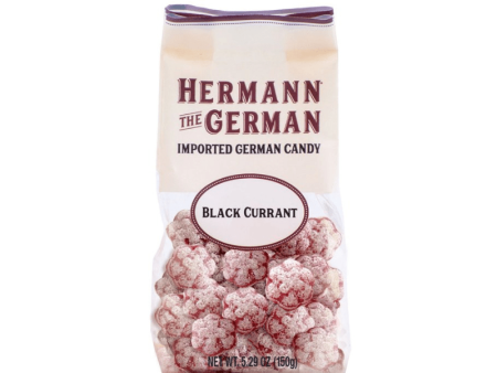 [Best Before: 04 30 2025] Hermann The German Black Currant Hard Candy, 5.29 oz Discount