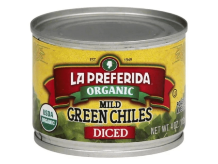 La Preferida Organic Diced Mild Green Chiles, 4 oz on Sale