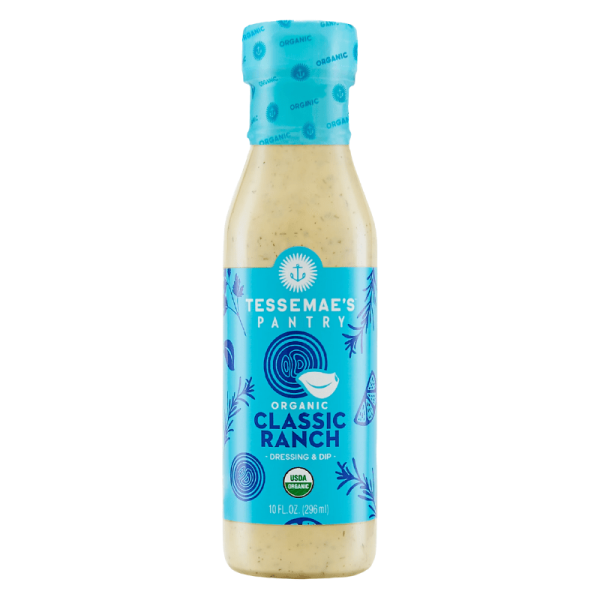 Tessemae s Pantry Organic Classic Ranch Dressing, 10 oz Hot on Sale