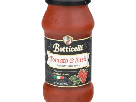 [Best Before: 02 02 26] Botticelli Tomato & Basil Pasta Sauce, 24 oz Online Sale