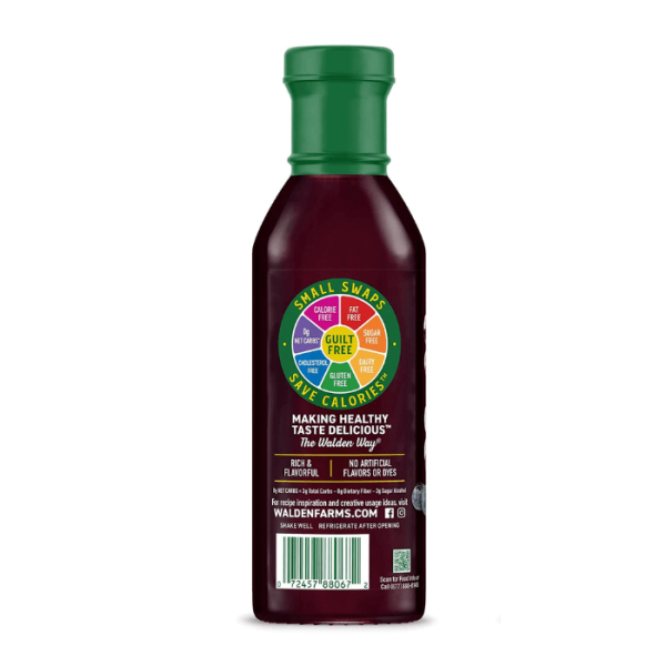 [Best Before: 02 14 25] Walden Farms Blueberry Syrup, 12 oz Supply