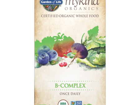 Garden Of Life mykind Organics Vitamin B, 30 Capsules Online