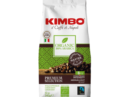 Kimbo 100% Arabica Organic Whole Bean Coffee, 12 oz Discount