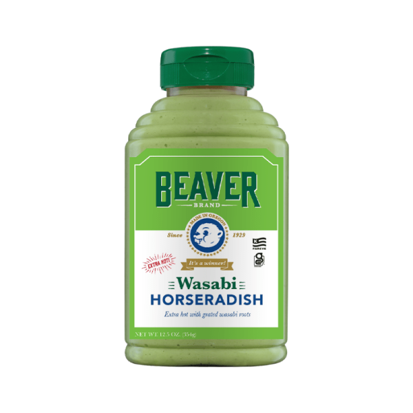 Beaver Brand Extra Hot Wasabi Horseradish Sauce, 12.5 oz Online now