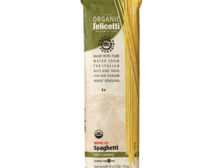 Felicetti Organic Spaghetti Pasta, 16 oz Online Sale