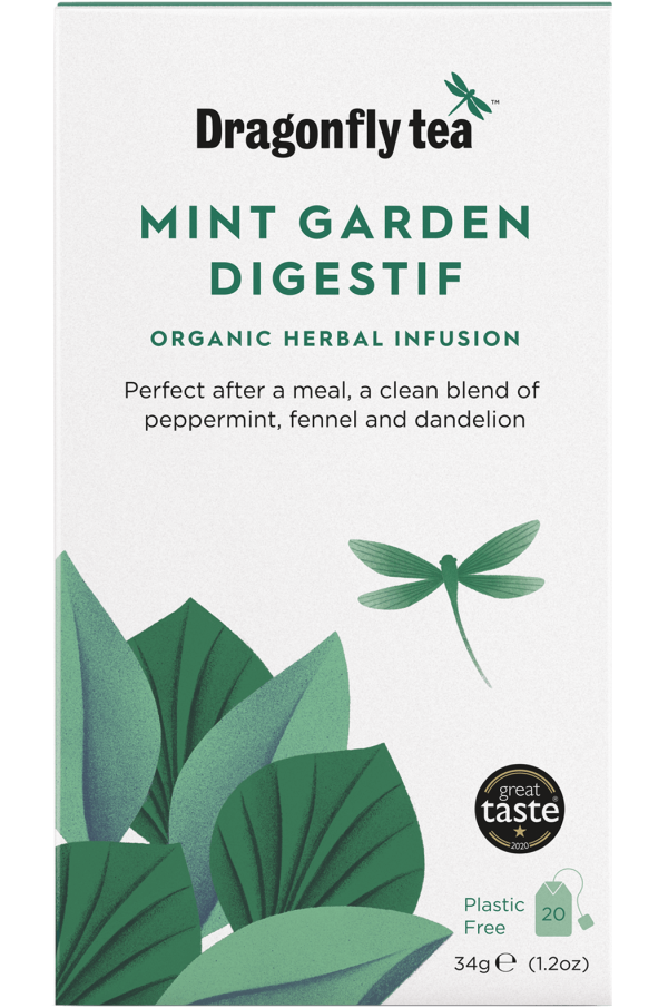 Dragonfly Organic Mint Garden Digestif, 20 Bags Cheap