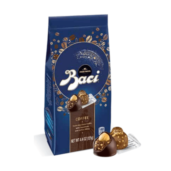 Baci Perugina Coffee Flavored Chocolate Truffles Bag, 4.4 oz Supply