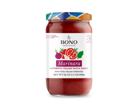 Bono Marinara Sauce, 24 oz Supply