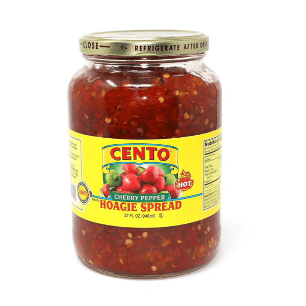 Cento Diced Hot Cherry Peppers Hoagie Spread, 32 oz Online Sale