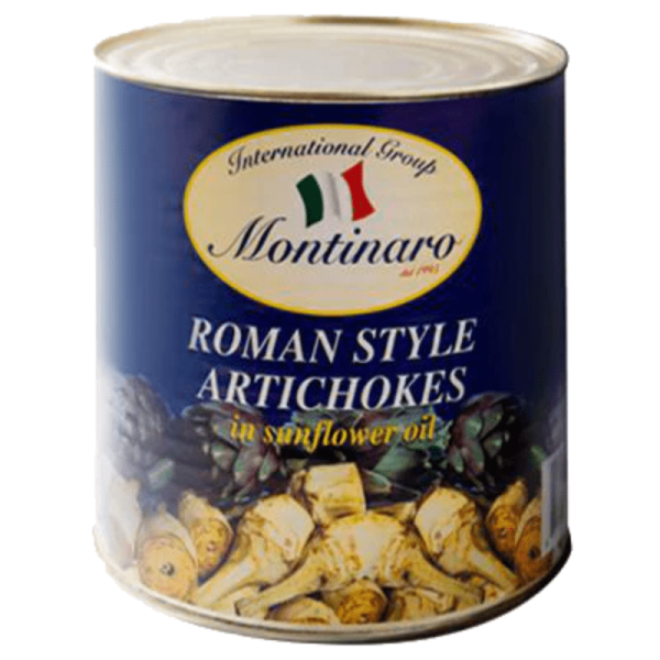 Montinaro Roman Artichoke With Stem in Oil, 5.3 Lbs Online Sale