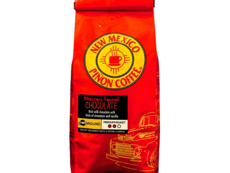 New Mexico Pinon Mexican Spiced Chocolate Ground Coffee, 12 oz Cheap