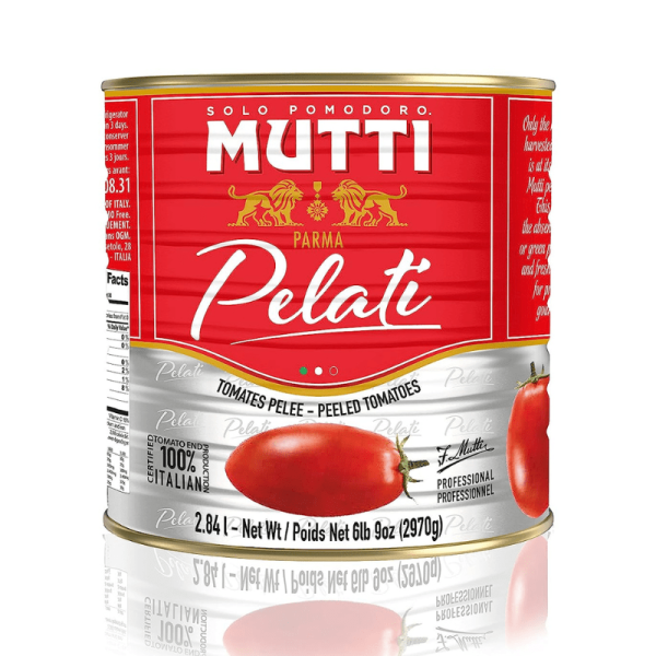 Mutti Peeled Tomatoes, 6 Lbs Online Hot Sale