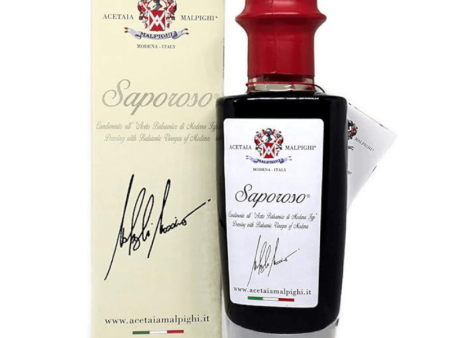 Acetaia Malpighi Saporoso Balsamic Vinegar, 200mL Online Hot Sale