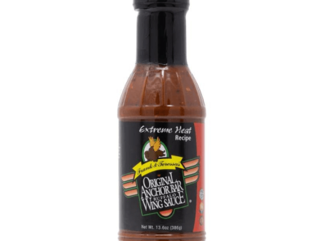 Anchor Extreme Heat Hot Wing Sauce, 13.6 oz Online now