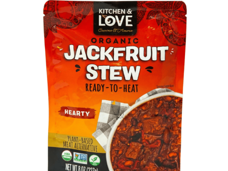 [Best Before: 01 31 25] Kitchen & Love Ready to Heat Hearty Jackfruit Stew, 8 oz Online now