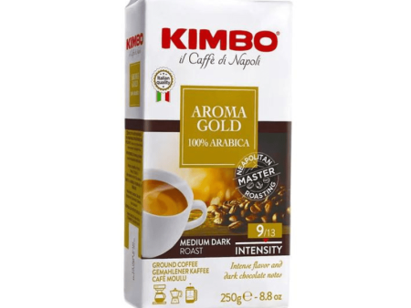 Caffe Kimbo Aroma Gold 100% Arabica Ground Coffee, 8.8 oz Discount