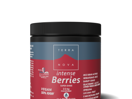 Terranova Intense Berries, 224gr For Cheap