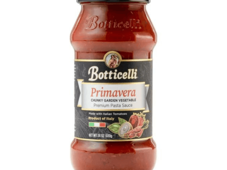 [Best Before: 04 26 25] Botticelli Primavera Pasta Sauce, 24 oz on Sale