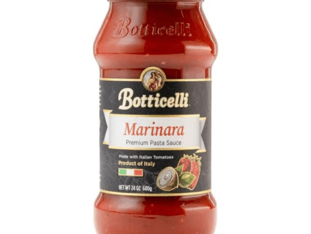 [Best Before: 10 17 26] Botticelli Marinara Sauce, 24 oz Supply