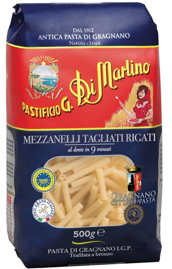 Di Martino Mezzanelli Tagliati Rigati I.G.P Pasta, 17.6 oz (500g) Online