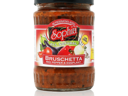 Sophia Red Pepper & Eggplant Bruschetta, 19 oz Online