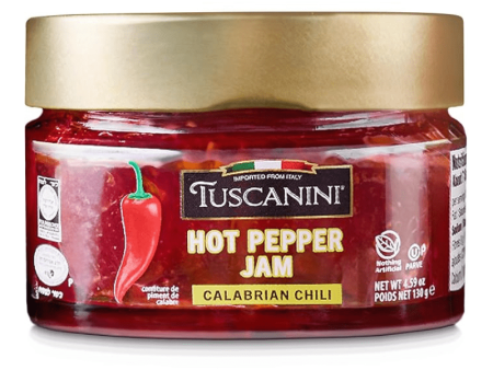 Tuscanini Hot Pepper Jam Calabrian Chili, 4.59 oz Online Hot Sale