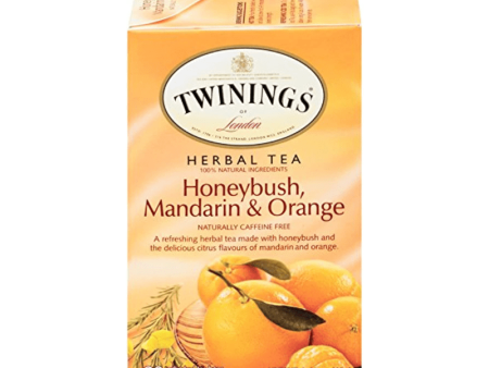 Twinings Honeybush, Mandarin & Orange Tea, 20 Count For Discount