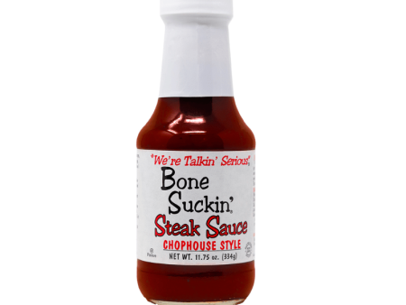 Bone Suckin’ Chophouse Style Steak Sauce, 11.75 oz Online Hot Sale