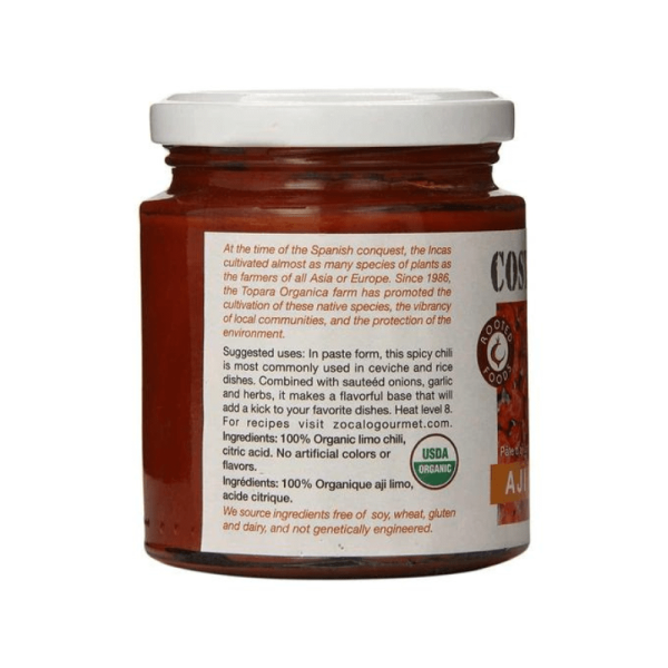 Zocalo Organic Aji Limo Chili Paste, 8 oz on Sale