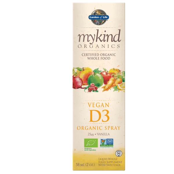 Garden Of Life mykind Org Vegan D3 Spray, 58ml Sale