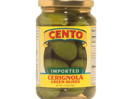 Cento Green Cerignola Olives, 11.6 oz | 325g Online