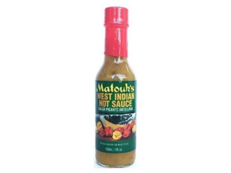 [Best Before: 03 21 25] Matouk s West Indian Hot Sauce, 5 oz Discount