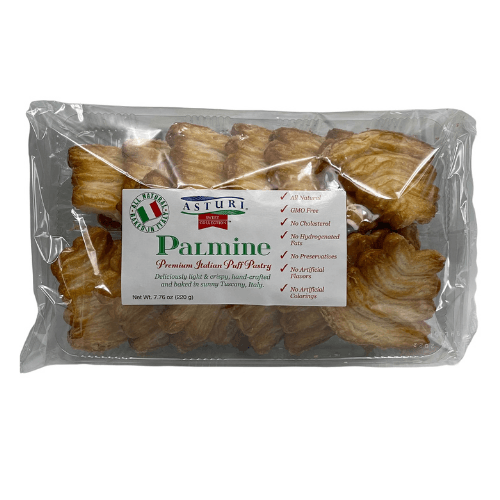 Asturi Palmine Premium Italian Puff Pastry, 7.76 oz Sale