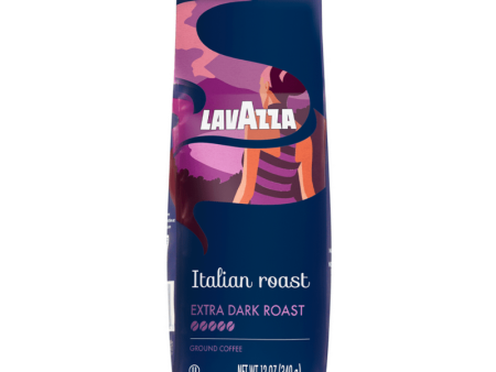 Lavazza Italian Roast Extra Dark Roast Ground Coffee, 12 oz Sale