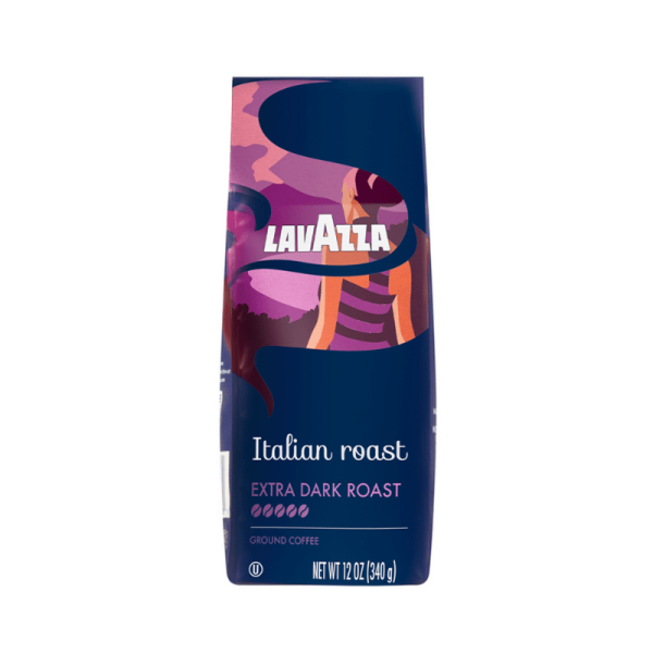 Lavazza Italian Roast Extra Dark Roast Ground Coffee, 12 oz Sale