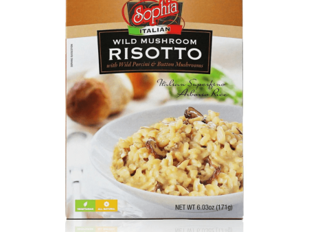 Sophia Wild Mushroom Risotto, 6.30 oz Online now