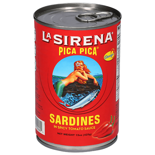 [Best before: 09 15 26] La Sirena Pica Pica Sardines in Spicy Tomato Sauce, 15 oz Cheap