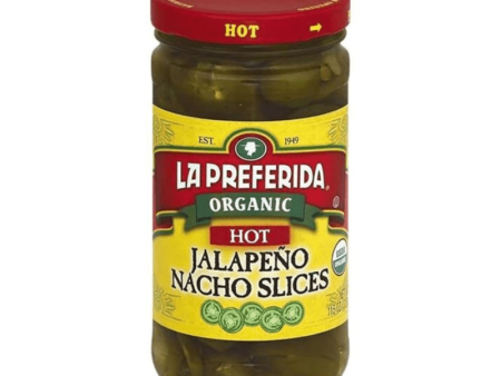 La Preferida Organic Hot Jalapeno Nacho Slices, 11.5 oz Online now