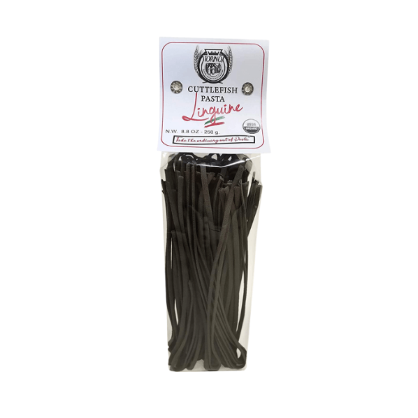 Torino Organic Cuttlefish Linguine Pasta, 8.8 oz For Sale